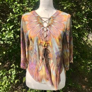 Liberated Heart chiffon top ✌️